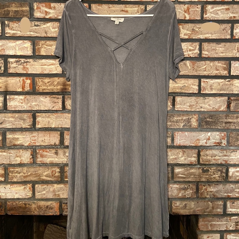Gray pocket Umgee Dress size Medium